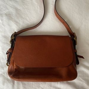 Fossil Brown Medium Sling Shoulder Bag